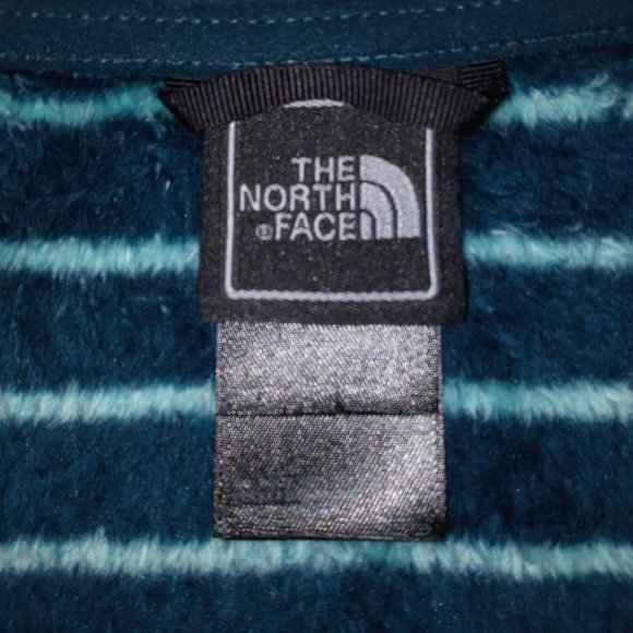 The North Face Women’s Osito Silken Fleece Striped Full Zip Jacket Size medium - Picture 3 of 10